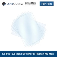 Anycubic 13.6 Inci 1 Keping 2 Keping 5 Keping Filem Fep Untuk Pencetak 3d Foton M3 Max 390x263x0.1mm