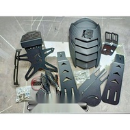 ชุดท้ายสั้นแม่เหล็ก+กันดีด+ไฟเลี้ยว + รีเลย์ รุ่นYAMAHA M-Slaz(เอ็มสแลซ) R15(อาร์15)CBR150(ซีบีอาร์1