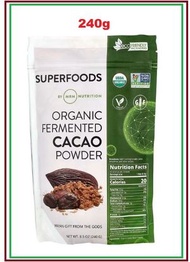 Nutrition 有機發酵可可粉 240g (平行進口)(最佳使期:30/7/2029) fermented cacao powder