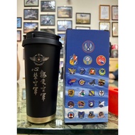 Ga House [I Love Air Force] Air Force Coffee Accompanying Cup Thermos Cup Coffee Cup Accompanying Cu