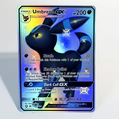 PKM Single Cards Classic Foil Cards Diantha Umbreon Squirtle Greninja GX Mewtwo GX Game Collection P