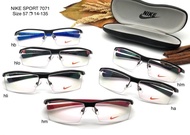 frame kacamata pria sporty nike 7071 berkualitas