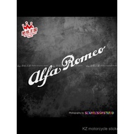 Ready Stock Alfa Romeo Alfa Romeo Car Body Sticker Unique Decorative Car Sticker Waterproof Reflecti