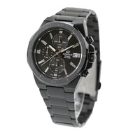 EDIFICE Battery-powered quartz V-640DC-1AV standard chronograph men's watch casio analogue black wat