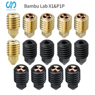 3D Printer Bambu Lab X1, Bambu Lab P1P Dedicated M6 Thread Brass/Chrome Plated Copper/Hardened Steel