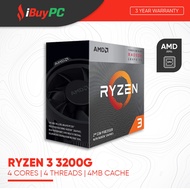 AMD Ryzen 3 3200G Processor | 4 Cores, 4 Threads | AM4 (Box)