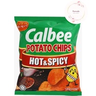 Calbee Potato Chips Hot And Spicy 72g