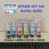 Compatible Epson 057 Refill ink Bottle Epson057 for Printer L18050 L18100 L8050