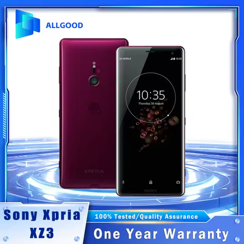 Sony Xperia XZ3 H8416 H9493 SO-01L 6.0 Inch 4GB 64GB 19MP Rear Camera Single/Dual SIM Snapdragon 845