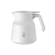 V60 不鏽鋼保溫咖啡壺白PLUS 800