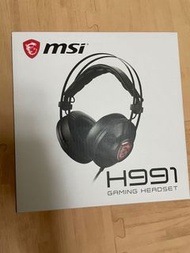 Msi 電競耳機 H991