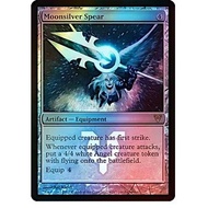 MTG singles Moonsilver Spear (Prerelease Foil)
