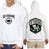 Dethrone Hoodie No. 86 Pullover Hoodie | Jumper Hoodie | Casual Hoodie Cotton Fleece Material