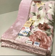 全新日本製泉大津防靜電溫泉毛毯遠紅外線暖和毛毯尺寸140x200cm靜電防止雙層兩層2層毛毯