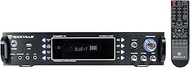 Rockville RPA60BT V2 1000 Watt 2-Ch USB Bluetooth DJ/Pro/Karaoke Amplifier Mixer, Black