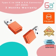 MCDODO Type-C to USB A 3.0 Convertor (OT-6550) - Orange