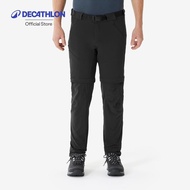 Decathlon Men's Modular Hiking Trousers Mh500 Detachable Long Pants Model Mh500-Black