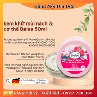 Bộ Kem khử mùi hôi nách Balea Deocreme xịt khử mùi nách lăn khử mùi Balea Đức - Date mới Đủ Bill