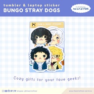 Bungo Stray Dogs Waterproof Sticker Pack by The Art of Mar | Dazai, Atsushi, Akutagawa, Kunikida
