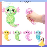 LA Squishy Stress Glitter, Soothing Texture Glitter Axolotl Squishy Toys,  Sugar Filled Cute Shape S