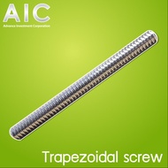 Trapezoidal screw (Lead Screw) T8 Pitch 2 Lead 2/4/8/12/16 ความยาว 160-1000 มม. สำหรับงาน CNC 3D Pri