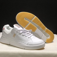 On Running On Cloud THE ROGER Centre Court Men Women Couple Sports Shoes Unisex White Leather Tennis