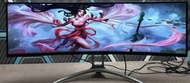 Aoc 49inch 49吋 AG493UCX 32:9 超寬曲面 Curved DQHD 5K 120Hz 1800R 5120x1440 Gaming Monitor 電腦屏幕 電腦Mon 電競屏