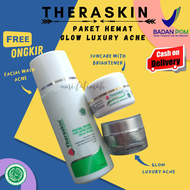 PAKET HEMAT - Theraskin Glow Luxury Acne Penghilang Jerawat dan Mencerahkan /  Membantu Menghilangka