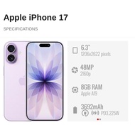 lPH0NE_17 || 256GB || 512GB