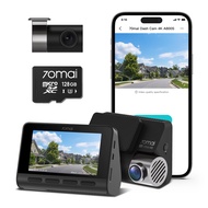 4K Dash Cam A800S with Sony IMX415, Front and Rear,with Free 128GB SD Card, Built in GPS, Super Nigh