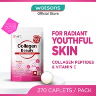 AFC JAPAN Collagen Beauty Dietary Supplement caplets (Glowing & Radiant Skin Complexion) 270s