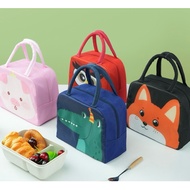 [EMD777] 3D Lunch Box Bag Children's Lunch Bag Character Food Cooler Storage Place