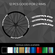 ENVE 60 Rim Decals For Mountain Bike Wheel Rim Sticker Decal Vinyl for Mountain Bike and Road Bike