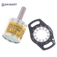 AN.MART 1 PCS P3022-V1-CW360 Waterproof Rotary Hall Angle Sensor 0-360 Degree Full Circle Magnetism 