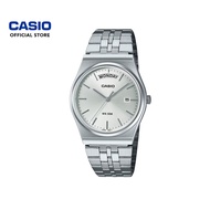 Casio General MTP-B146D-7AV Silver Stainless Steel Band Men Watch