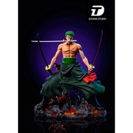 Datang Studio - One Piece - Roronoa Zoro Santoryu Resin Statue GK Figure Worldwide