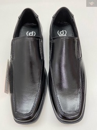 รองเท้าหนังคัชชู ผู้ชายสีดำ CSB รุ่น BZ057 งานดี ทรงสวยใส่ทน size 40-45