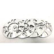 Car Wheel Spacer 4Hole & 5Hole 5mm and 7mm 4x100 ,4x110 ,4x114.3 ,5x100 ,5x112 ,5x114.3 (Polish)