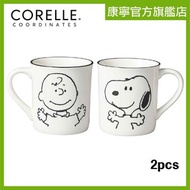CORELLE® - Snoopy 及 Charlie Brown 陶瓷杯套裝 - Snoopy Bold
