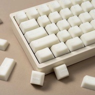 keycap keycaps custom sa keycap White Jade Semi-Transparent Original Factory ABS Two-Color Two-Color