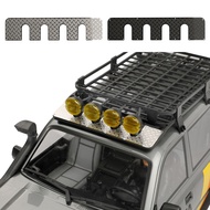 1pcs Luggage Rack Front End Metal Anti-slip Protective Panel for 1/10 FMS FCX10 LC80 Accessories