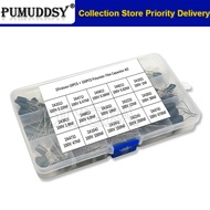 150Pcs 15Values Polyester Film Capacitor Assortment Box Kit 0.33NF 2A331J 470NF 2A474J 2A821J 2A102J