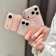 Solid Color Jelly TPU Phone Case Suitable for iPhone 17 16 15 14 13 12 11 Pro Max Plus Phone Case Ba