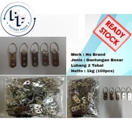 GANTUNGAN Large Hanger Large 2-Hole Frame Hanger/ @100pcs