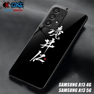 Softcase SAMSUNG Galaxy A13 4G Casing SAMSUNG Galaxy A13 5G Case Glossy Casing Shiny Glass Protector