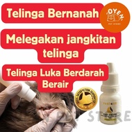 OYENN Ubat Telinga Kucing Ubat Sakit telinga Kucing Bernanah  Berair 5ml