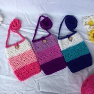 鉤編手機袋 鉤編手機袋