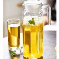 New Model Super Durable Heat Resistant Glass Water Bottle, Large Capacity 1.8L - 1.8L