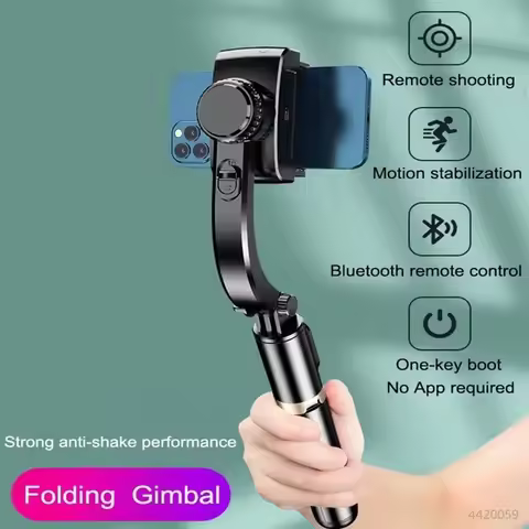 2025 NEW Bluetooth Shutter Monopod Phone Holder for IOS Android Wireless Selfie Stick Tripod with Gi