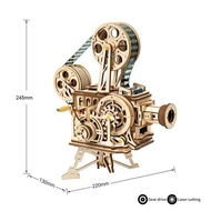 Vitascope Movie Projector Mechanical Puzzle Model